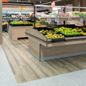 dalle pvc clipsable super marché