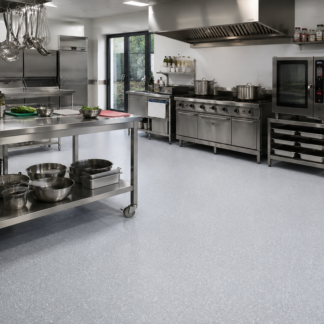 sol pvc cuisine professionnelle