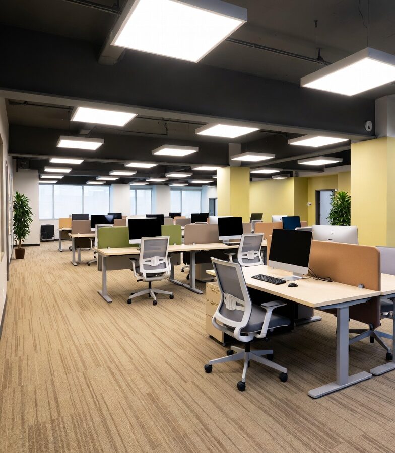 sol open space professionnel