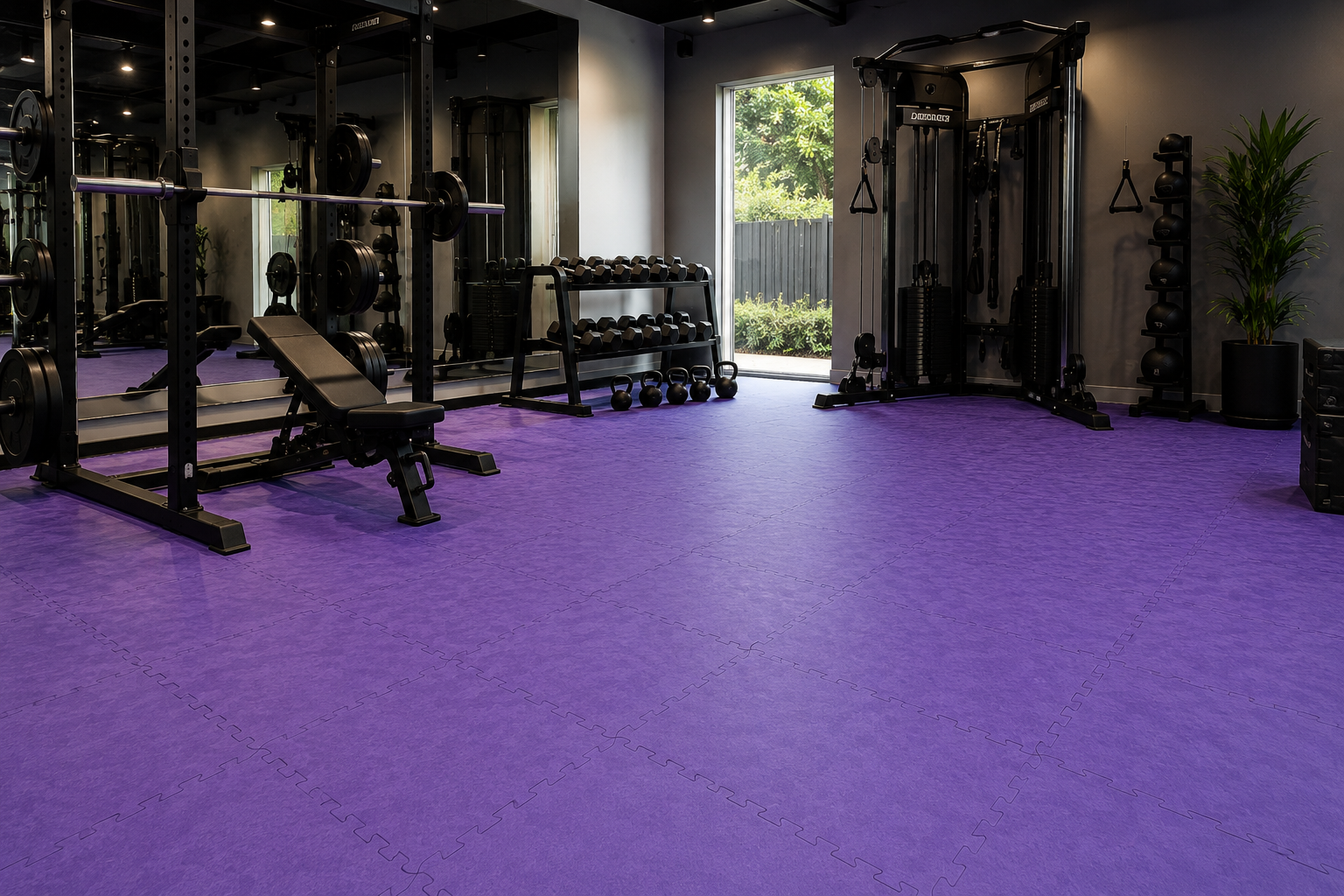 Dalle emboitable PVC industrielle